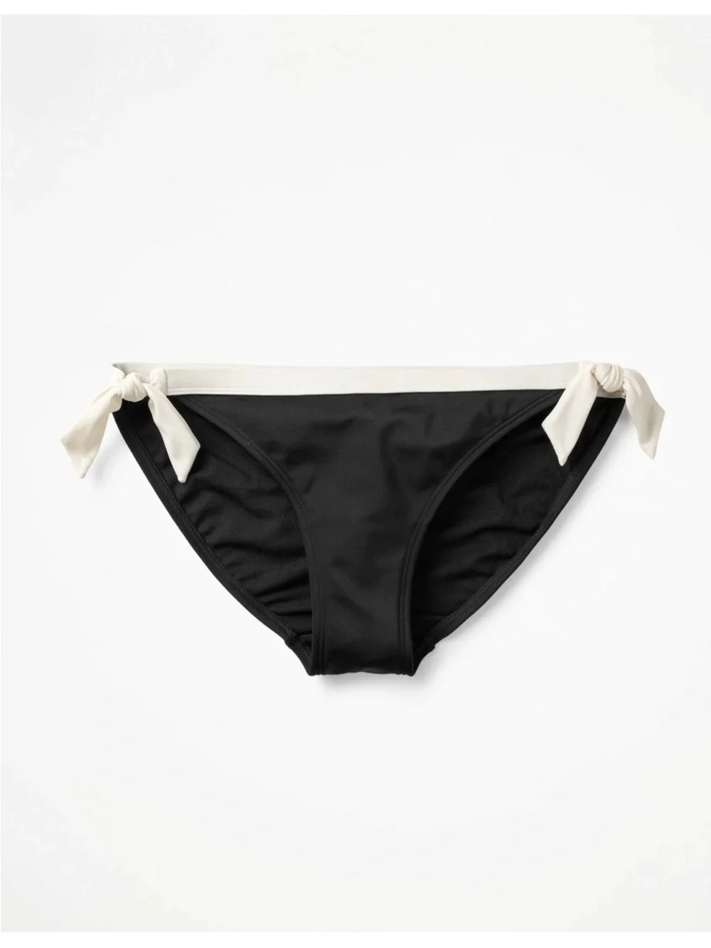 Boden bikini swim bottom.Sz 12 . Black & white. D23